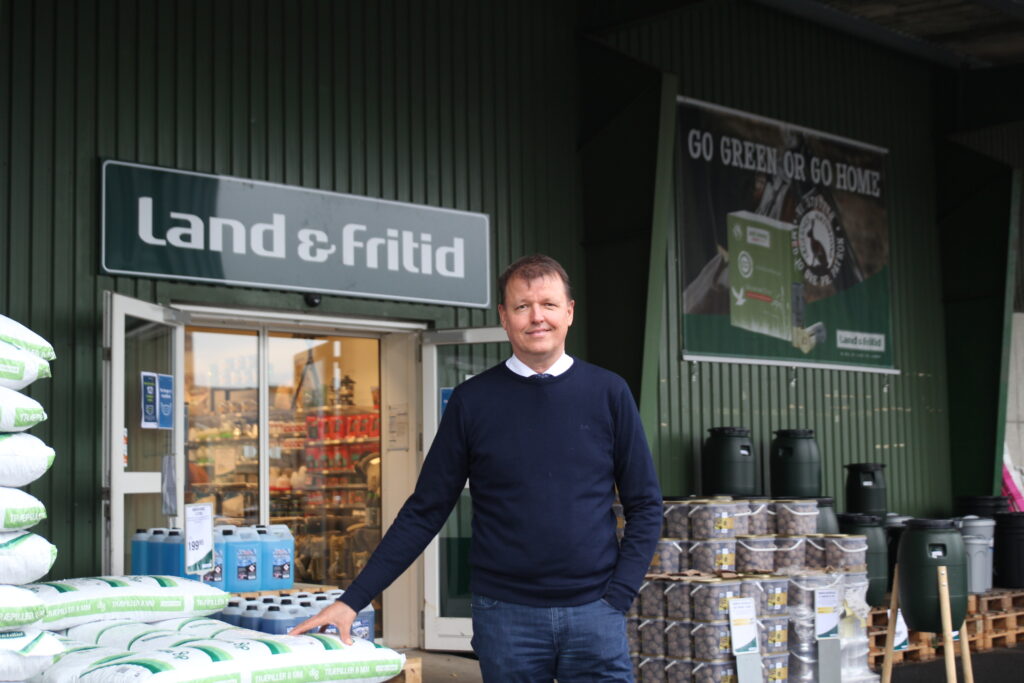 Erik Dalsro Jørgensen kædedirektør for Land & Fritid