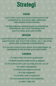Land & Fritid strategiplakat
